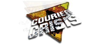 Courier Crisis logo for Sega Saturn